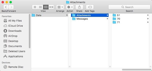Nola kendu posta eranskinak Mac-en posta aplikaziotik