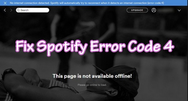 Hoe om Spotify-foutkode 4-kwessie op te los