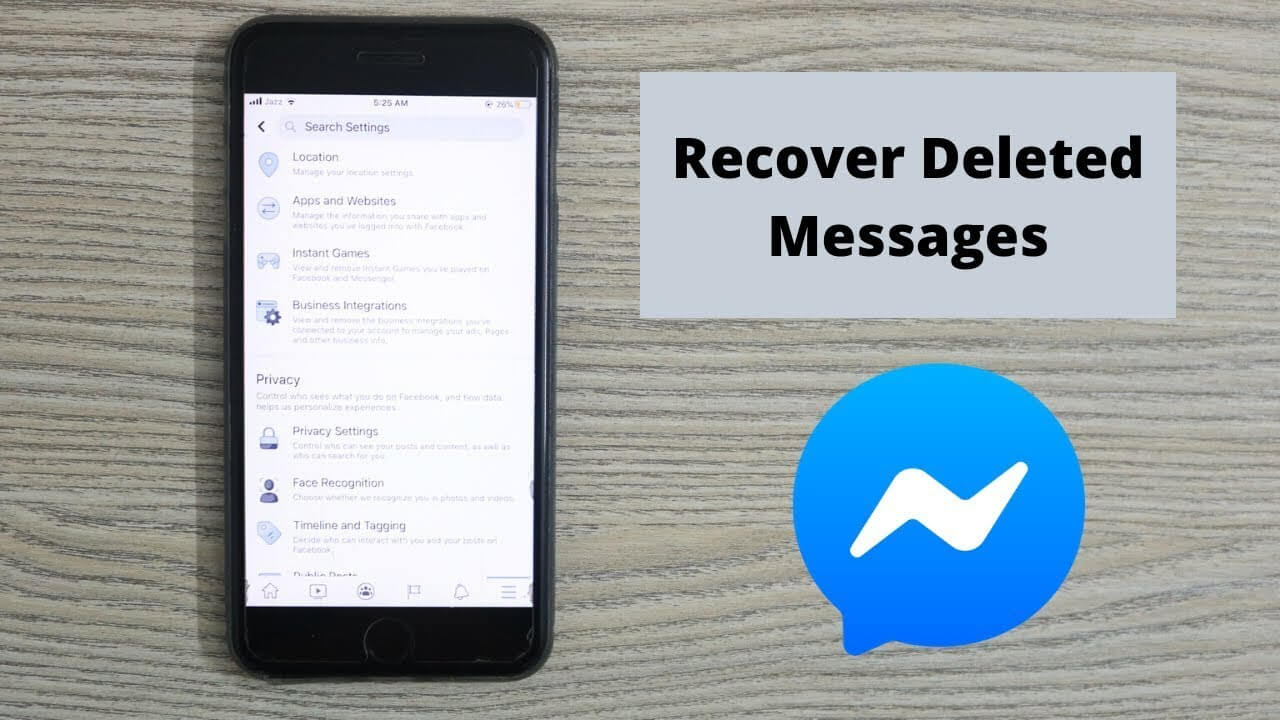 How to Recover Deleted Facebook Messages on Android Phones